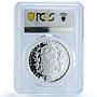 Bulgaria 10 leva Ilinden Preobrazhenie Bell PR69 PCGS silver coin 2013