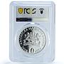 Bulgaria 10 leva Natural Phenomenon Belogradchik Rocks PR67 PCGS Ag coin 2010