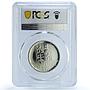 Czechoslovakia 100 korun Composer Antonin Dvorak Music PR68 PCGS Ag coin 1991