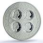 Turks and Caicos Islands 20 crowns George III PR68 PCGS silver coin 1977