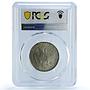 Austria 1 florin Franz Joseph I Coinage KM-2219 MS63 PCGS silver coin 1859 A