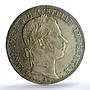 Austria 1 florin Franz Joseph I Coinage KM-2219 MS63 PCGS silver coin 1859 A