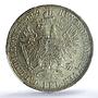 Austria 1 florin Franz Joseph I Coinage KM-2219 MS63 PCGS silver coin 1859 A