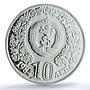 Bulgaria 10 leva United Nations Decade for Women PR67 PCGS silver coin 1984