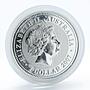 Australia 1 dollar Year of the Ox Lunar Calendar Series I silver coin 2007