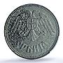 Serbia 10 dinara Regular Coinage German Occupation KM-33 UNC PCGS zinc coin 1943