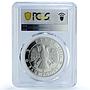 Russia 3 rubles Kursk Virgin Hermitage Monastery PR69 PCGS silver coin 1997