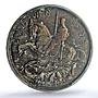 Great Britain 1 crown George V Saint George KM-842 MS63 PCGS silver coin 1935