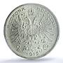 Austria 2 corona Regular Coinage King Franz Joseph II MS63 PCGS silver coin 1912