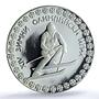 Bulgaria 10 leva Winter Olympic Games Downhill Skier PR68 PCGS silver coin 1984