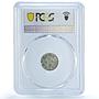 China Fukien 5 cents Regular Coinage Dragon No Rosette XF40 PCGS silver coin ND
