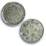 China Fukien 5 cents Regular Coinage Dragon No Rosette XF40 PCGS silver coin ND