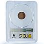 Spain 1 centimo Regular Coinage Alfonso XIII KM-731 MS64 PCGS bronze coin 1913