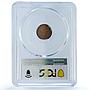 Spain 1 centimo Regular Coinage Alfonso XIII KM-731 MS64 PCGS bronze coin 1913