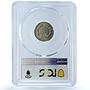 France French Indochina 10 cents Seated Liberty KM-16.2 MS64 PCGS Ag coin 1937