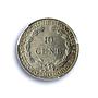 France French Indochina 10 cents Seated Liberty KM-16.2 MS64 PCGS Ag coin 1937