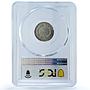 France French Indochina 10 cents Seated Liberty KM-16.2 MS64 PCGS Ag coin 1937