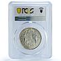 Great Britain 1/2 crown George V Coinage KM-818.1 AU58 PCGS silver coin 1916