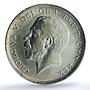 Great Britain 1/2 crown George V Coinage KM-818.1 AU58 PCGS silver coin 1916