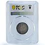 Gr Britain 1 shilling Regular Coinage Queen Victoria MS62 PCGS silver coin 1887