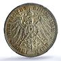 Germany Prussia 3 mark Regular Coinage Wilhelm II AU55 PCGS silver coin 1912
