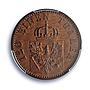 Germany Prussia 3 pfenninge Wilhelm I Coinage Mark A MS62 PCGS copper coin 1870