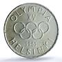 Finland 500 markaa Helsinki Summer Olympic Games KM-35 MS65 PCGS Ag coin 1951