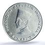 Indonesia Irian Barat 50 sen President Sukarno Km-Pn4 SP62 PCGS Al coin 1965