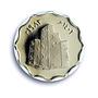 Iraq 5 fils Babylon Ruins Ishtar Gates KM-159a PR70 PCGS CuNi coin 1982