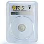 Norway 10 ore Regular Coinage King Oscar II KM-350 AU PCGS billon coin 1903