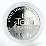 France set of 5 coins The Tour De France silver 1903-2003