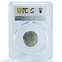 Czech Bohemia 3 kreuzers Leopold II Prague KM-590 MS62 PCGS silver coin 1700