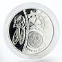 France set of 5 coins The Tour De France silver 1903-2003