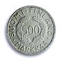 Finland 500 markaa Helsinki Summer Olympic Games KM-35 MS64 PCGS Ag coin 1951