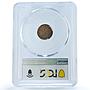 France 1 centime Republic Coinage Laureate Head KM-826 MS64 PCGS coin 1892