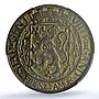 Belgium Ghent 5 franken German Occupation Coinage KM-Tn6 MS63 PCGS coin 1917