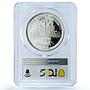 Haiti 50 gourdes Woman on the Beach Fineness Left PR66 PCGS silver coin 1973