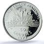Haiti 50 gourdes Woman on the Beach Fineness Left PR66 PCGS silver coin 1973