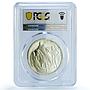 Hungary 5 korona Franz Joseph I Horseman RESTRIKE PR66 PCGS silver coin 1896
