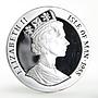 Isle of Man 1 crown Bicentenary of Australia proof silver coin 1988
