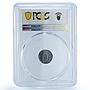 Slovakia 5 halierov Regular Coinage Coat of Arms KM-8 MS64 PCGS zinc coin 1942