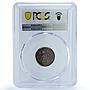 Great Britain 6 pence Regular Coinage George V KM-815 MS64 PCGS silver coin 1914