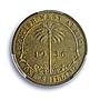 Great Britain West Africa 1 shilling George V KM-12a MS65 PCGS brass coin 1936