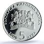 Bulgaria 5 leva Folk Crafts Traditions Pottery Art PR69 PCGS silver coin 2009