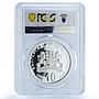 Bulgaria 10 leva Nature Reserve Black Sea Coast PR68 PCGS silver coin 2006