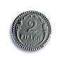 Hungary 2 filler Miklos Horthy RESTRIKE PROOF Variety KM-518 PR66 PCGS coin 1942