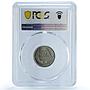 Hungary 20 filler Francis Joseph I Coinage KM-483 MS65 PCGS nickel coin 1893