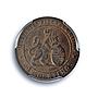 Spain 2 centimos Regular Coinage Seated Liberty MS62 PCGS bronze coin 1870