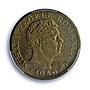 Romania 2000 lei Regular Coinage Mihai I KM-69 MS62 PCGS NiBrass coin 1946