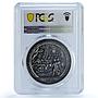 Germany Augsburg Confession Melanchton Luther Matte SP62 PCGS silver medal 1930